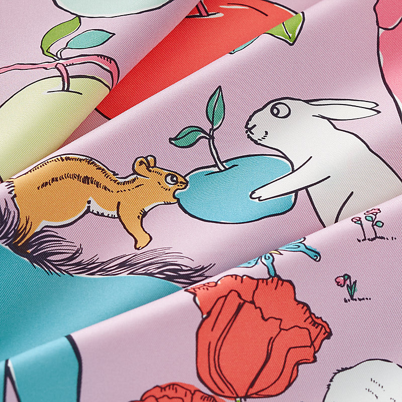 Le Pommier Sellier scarf 90 | Hermès Mainland China